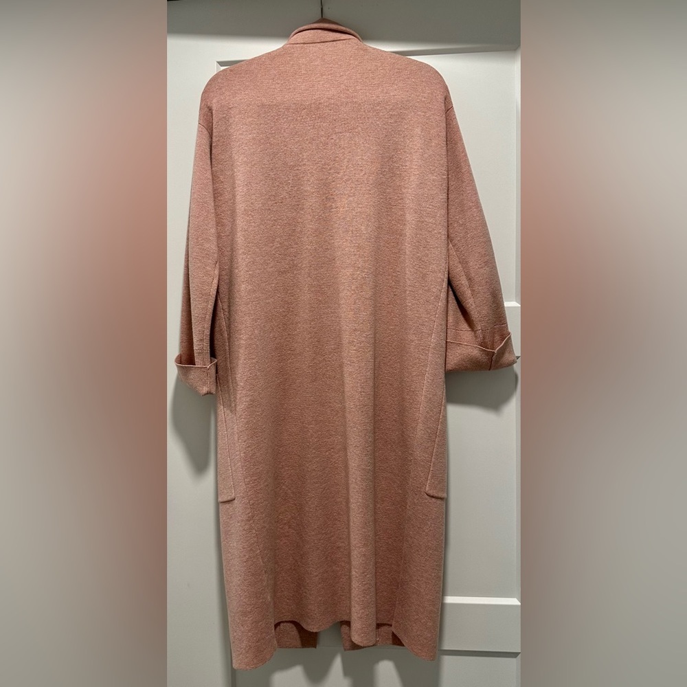 J Crew light pink duster - Picture 2 of 3